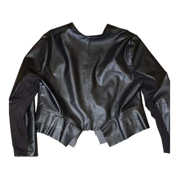 TORRID Vegan Black Leather Jacket - Picture 5 of 8